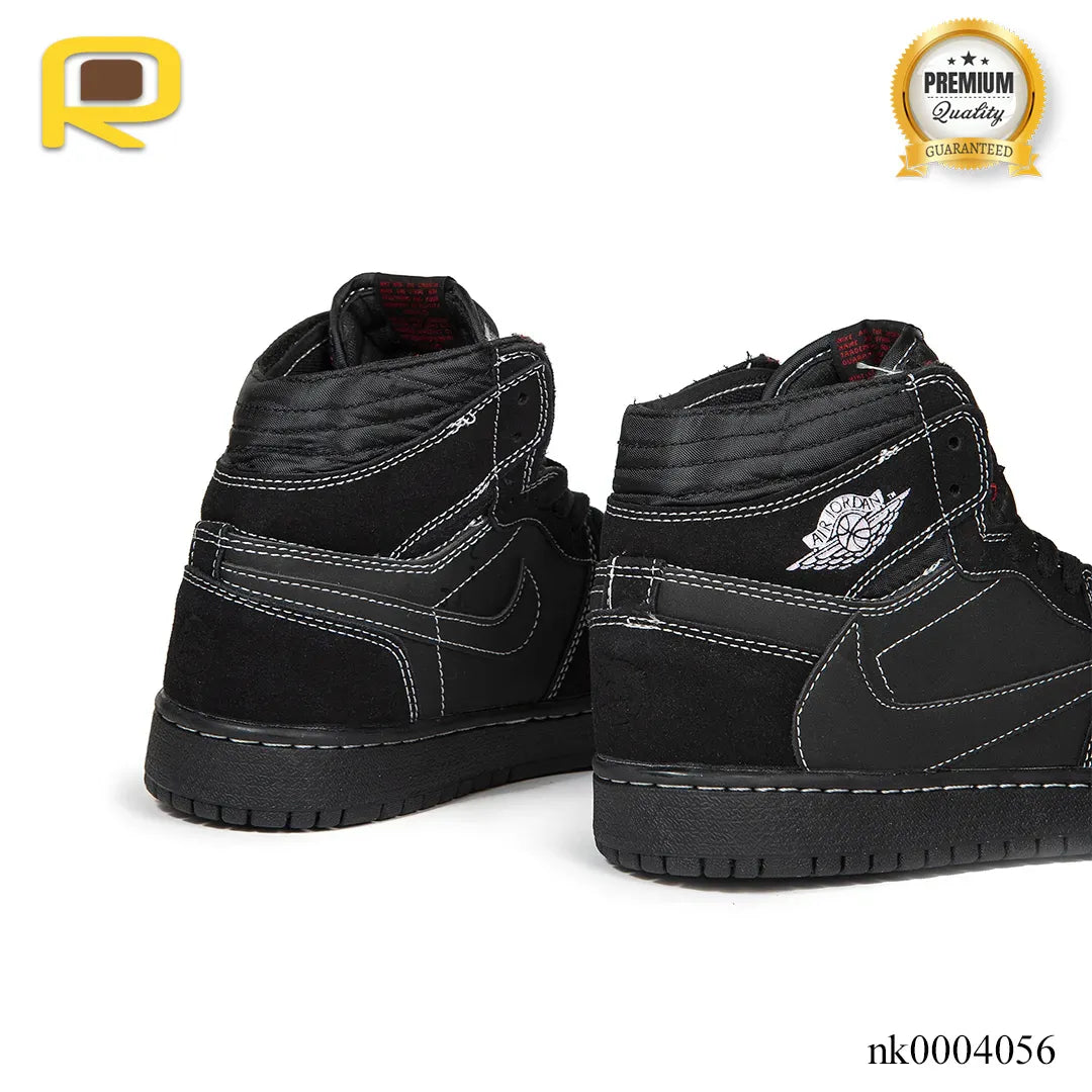 Travis Scott x AJ 1 High Black Phantom Shoes Sneakers - nk0004056 image 2