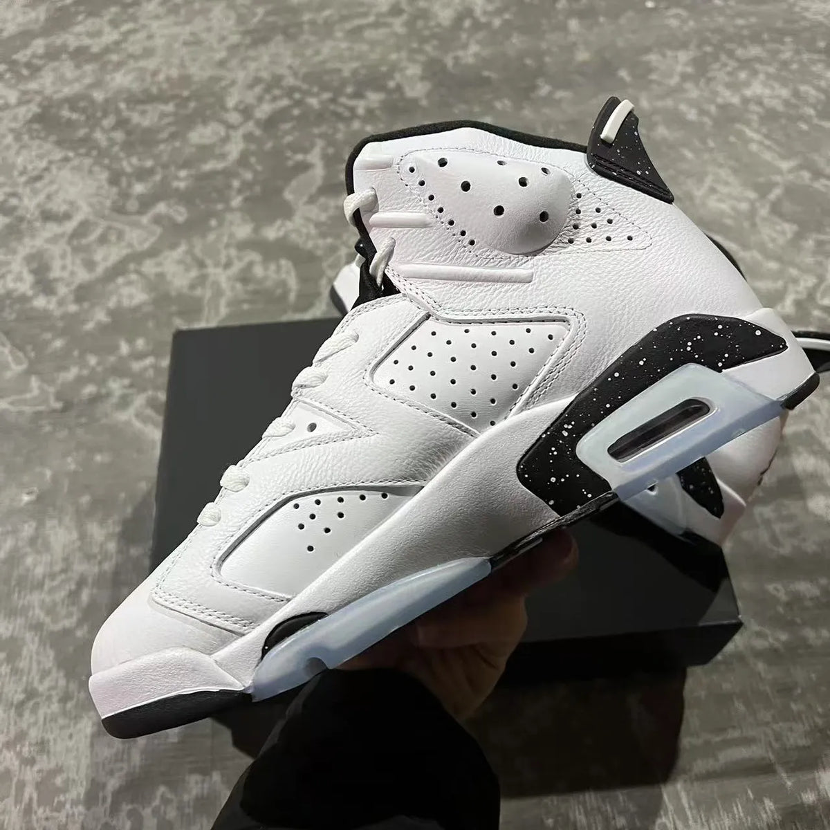 AJ 6 Reverse Oreo Shoes Sneakers - nk0003557 image 6