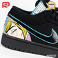 AJ 1 Black Miami v1 Nights Edition Custom Shoes Sneakers - nk0002718 image 3