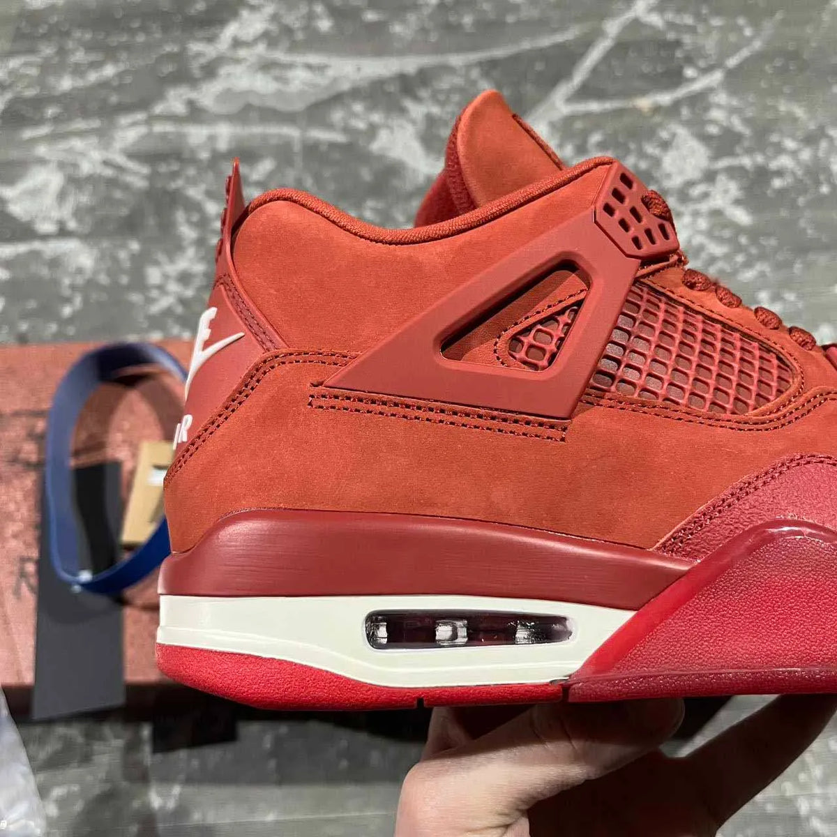 Nigel Sylvester x AJ 4 Brick by Brick Shoes Sneakers - nk0004308 image 11