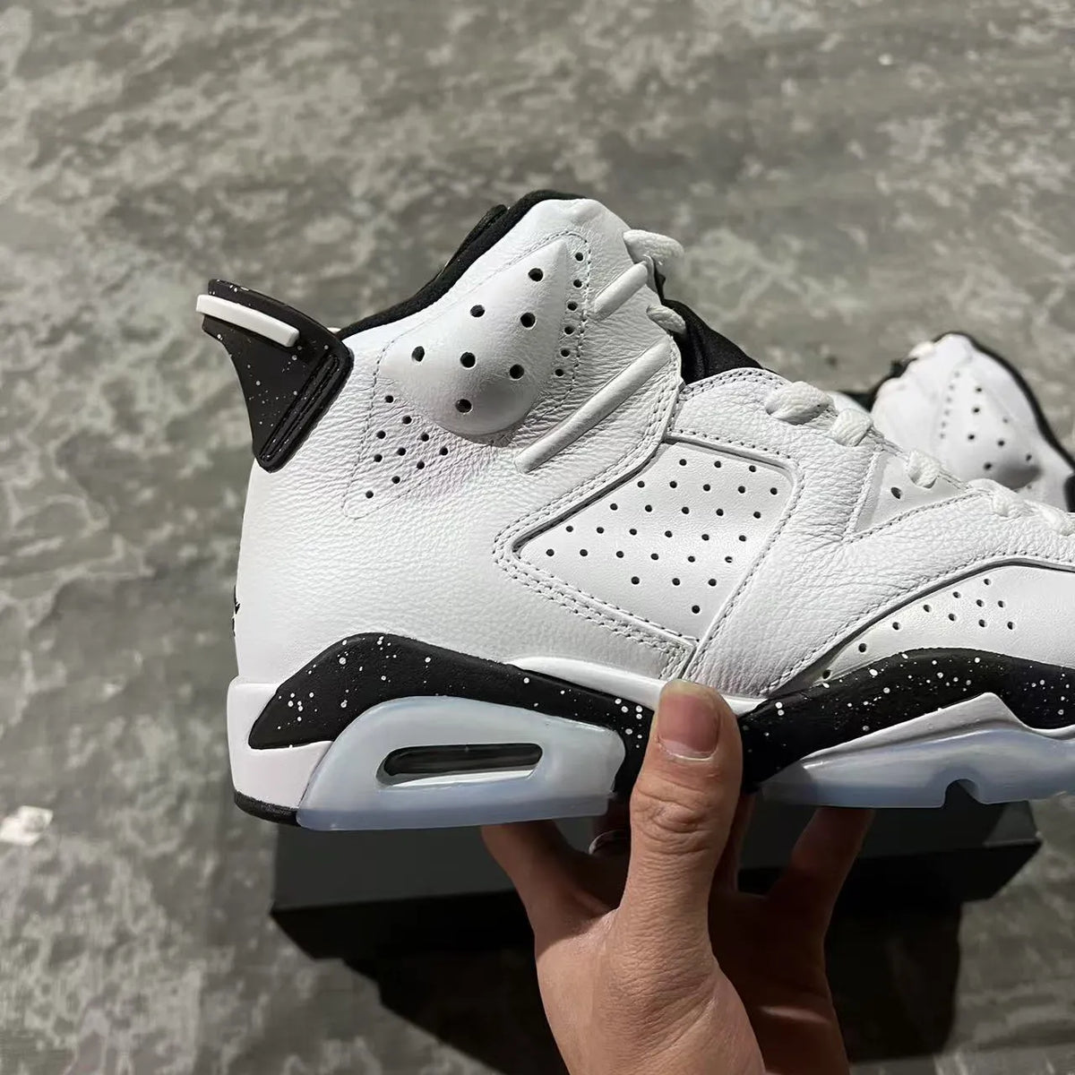 AJ 6 Reverse Oreo Shoes Sneakers - nk0003557 image 11