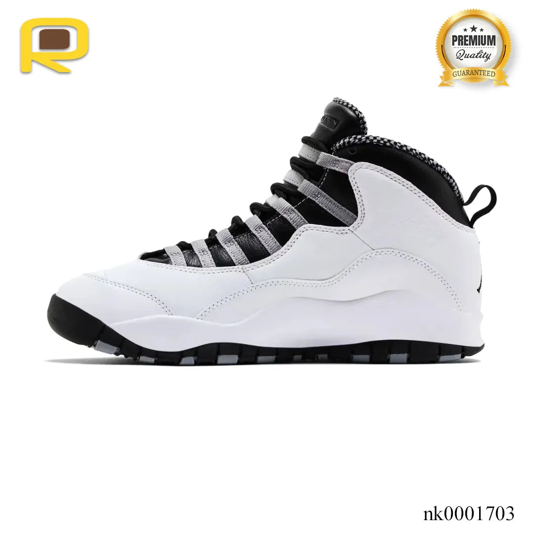 AJ 10 Retro Steel Shoes Sneakers - nk0001703 image 1