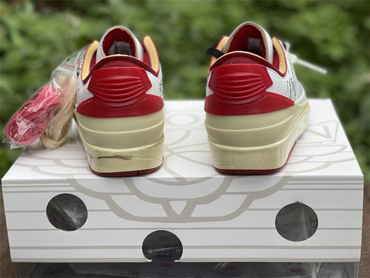 AJ 2 Low x ow Shoes Sneakers - nk0001643 image 2