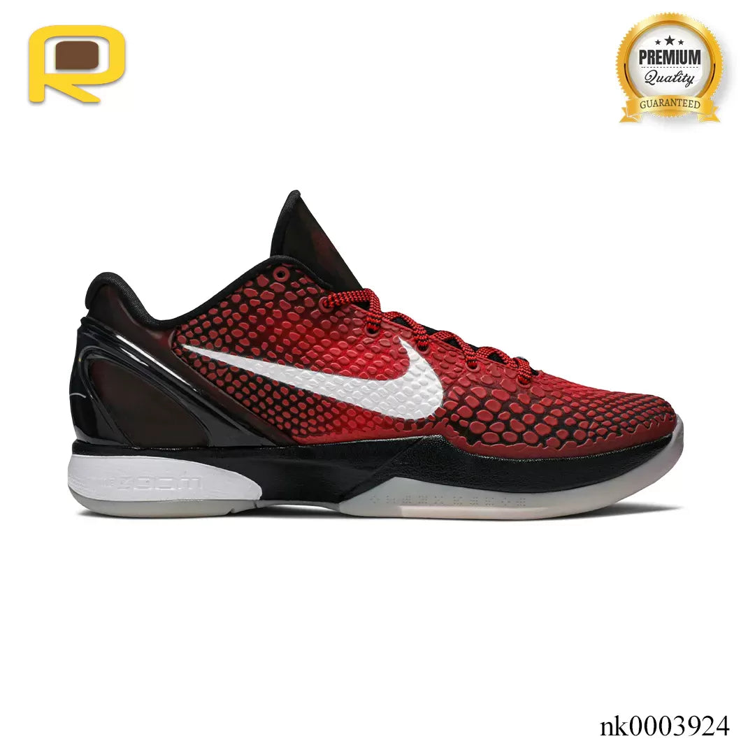 Kobe 6 Protro Challenge Red Shoes Sneakers - nk0003924 image 0