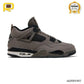 AJ 4 Retro Cave Stone Shoes Sneakers – nk0004405 image 0
