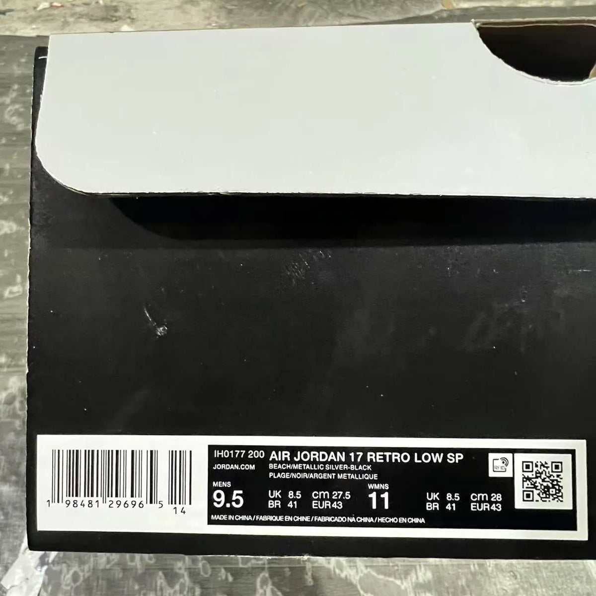 Infinite Archives x AJ 17 Low Beach Shoes Sneakers - nk0004571 image 8
