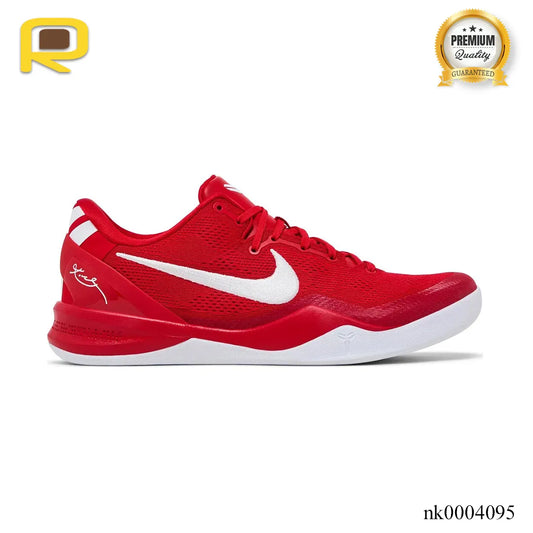 Kobe 8 University Red Shoes Sneakers - nk0004095 image 0