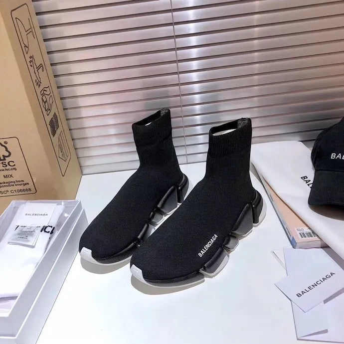 BLCG Speed 2.0 Lace-Up Black White Shoes Sneakers - bl0000008 image 4