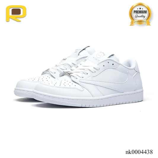 Travis Scott x AJ 1 Low White Party Shoes Sneakers - nk0004438 image 2