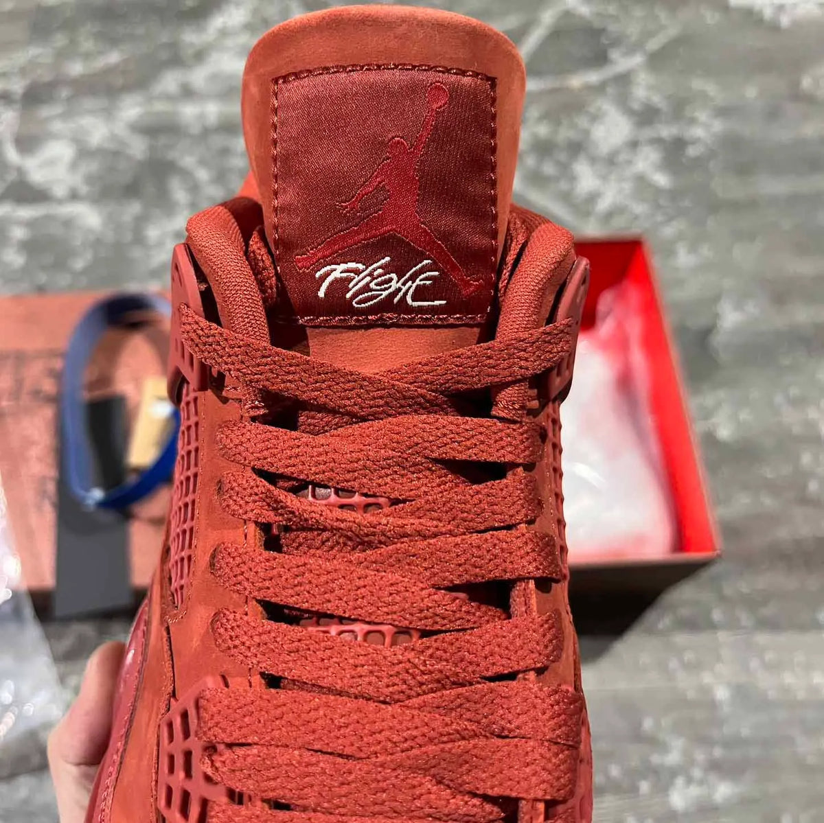 Nigel Sylvester x AJ 4 Brick by Brick Shoes Sneakers - nk0004308 image 10