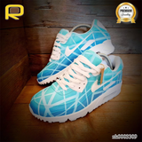 AM 90 Enigma Custom Shoes Sneakers - nk0003309 image 0