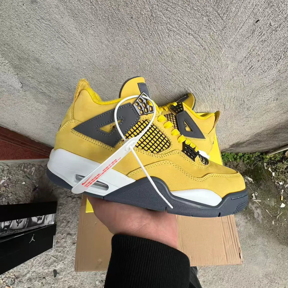 AJ 4 Retro Lightning 2021 Shoes Sneakers - nk0005014 image 5