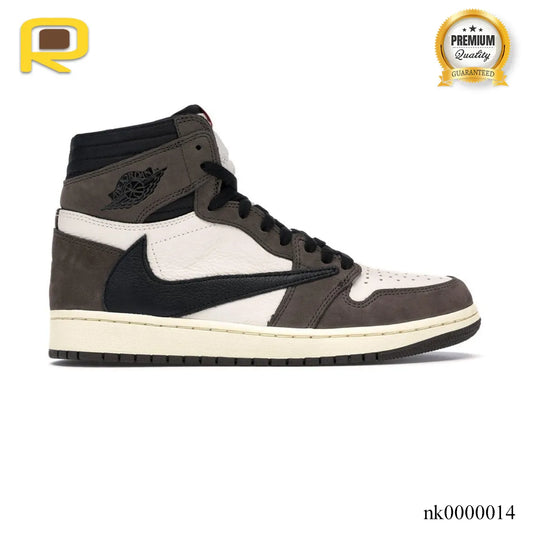 Travis Scott x AJ 1 High OG Mocha Shoes Sneakers – nk0000014 image 0