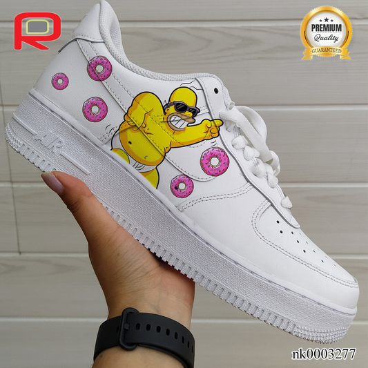 AF 1 The Simpsons 3 Custom Shoes Sneakers - nk0003277 image 0