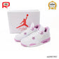 AJ 4 White Pink Oreo Shoes Sneakers - nk0003985 image 2