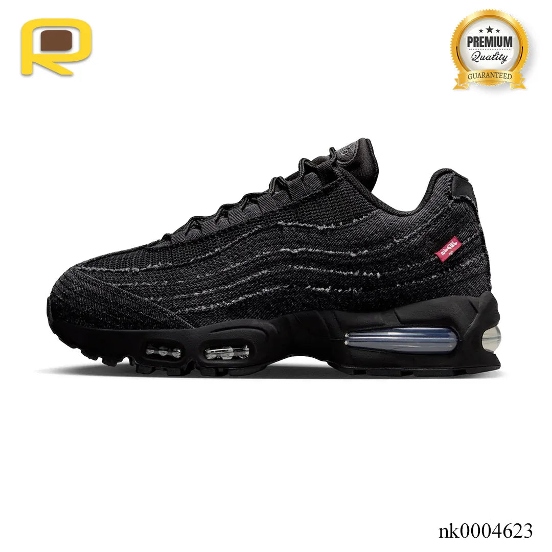 Levi’s x AM 95 Black Shoes Sneakers - nk0004623 image 1