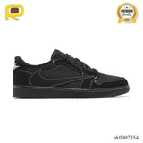 Travis Scott x AJ 1 Low Black Phantom Shoes Sneakers - nk0002354 image 0