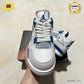 AJ 4 Retro Military Blue Shoes Sneakers - nk0002241 image 9