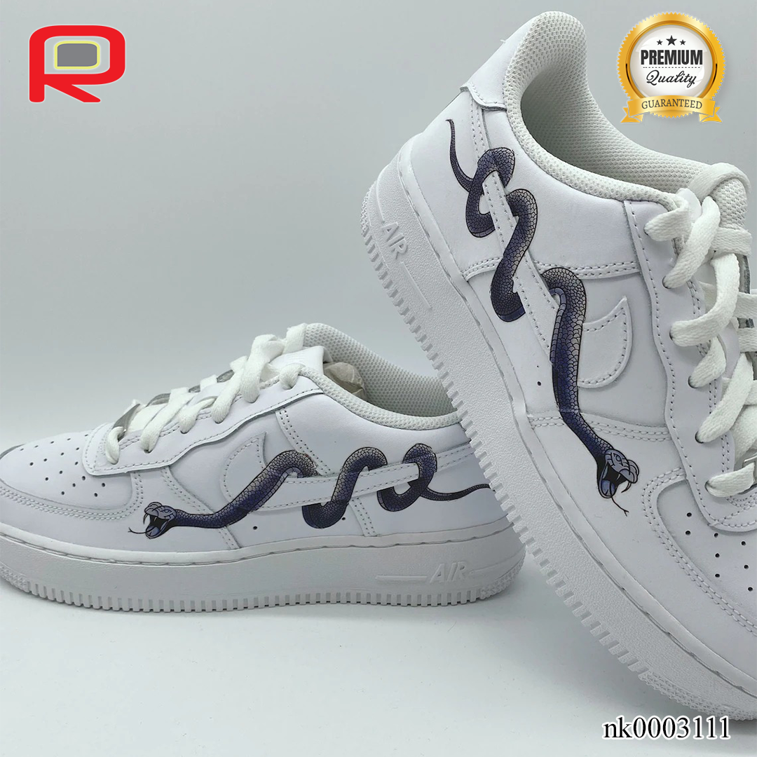 AF 1 "Snake" Custom Shoes Sneakers - nk0003111 image 1