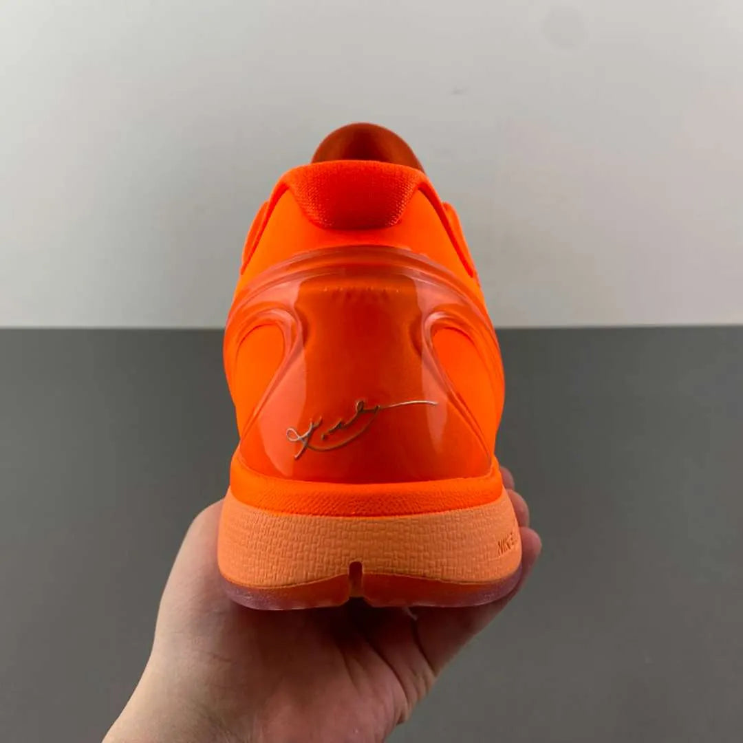 Kobe 6 Protro Total Orange Shoes Sneakers - nk0004423 image 6
