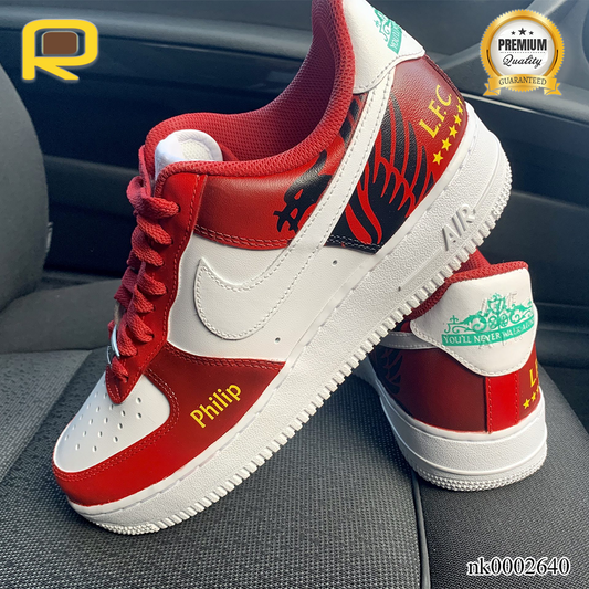 AF 1 Liverpool FC Custom Shoes Sneakers - nk0002640 image 0