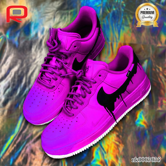 AF 1 Low Top Ombre Drip 4 Custom Shoes Sneakers - nk0003035 image 0