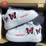 AF 1 Butterfly Custom Shoes Sneakers - nk0002976 image 0