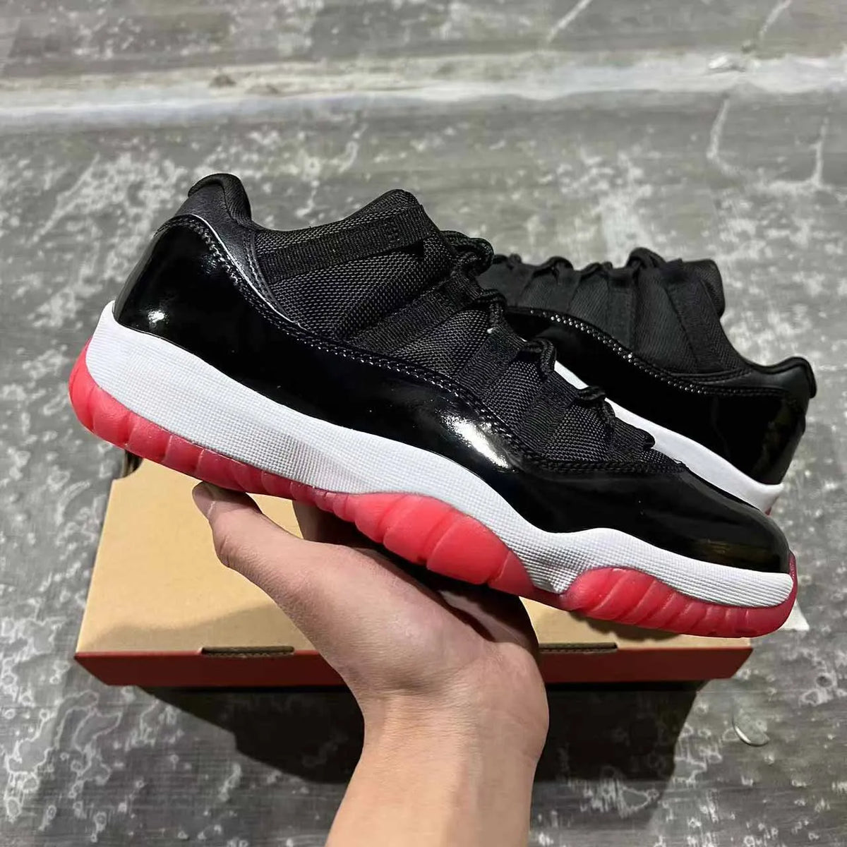 AJ 11 Low Bred 2025 Shoes Sneakers - nk0004311 image 6
