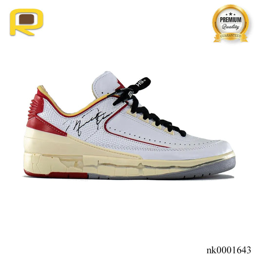 AJ 2 Low x ow Shoes Sneakers - nk0001643 image 0