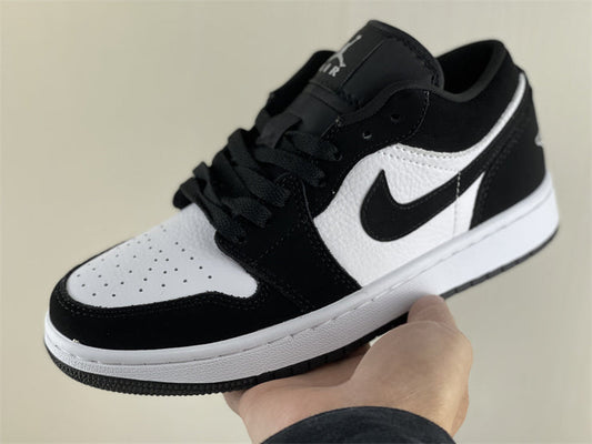 AJ 1 Low Black White Shoes Sneakers – nk0001973 image 2
