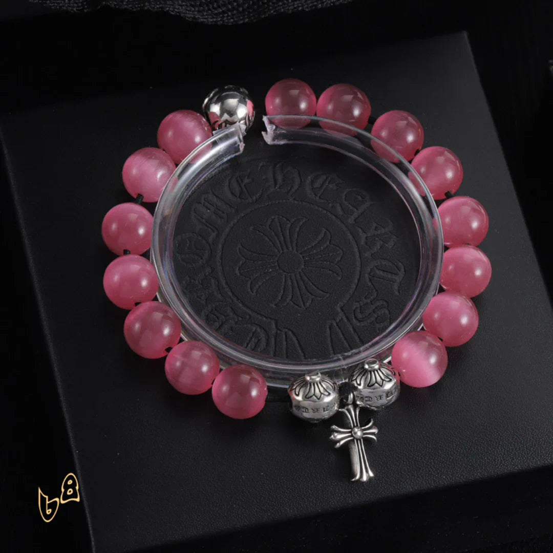 CH Cross Flower Ball Bracelet - CH0076 image 2