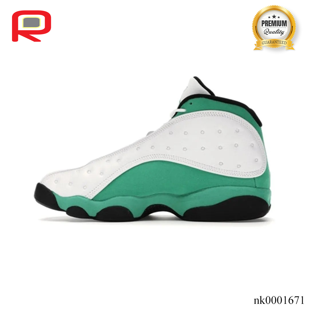 AJ 13 Retro White Lucky Green Shoes Sneakers - nk0001671 image 2