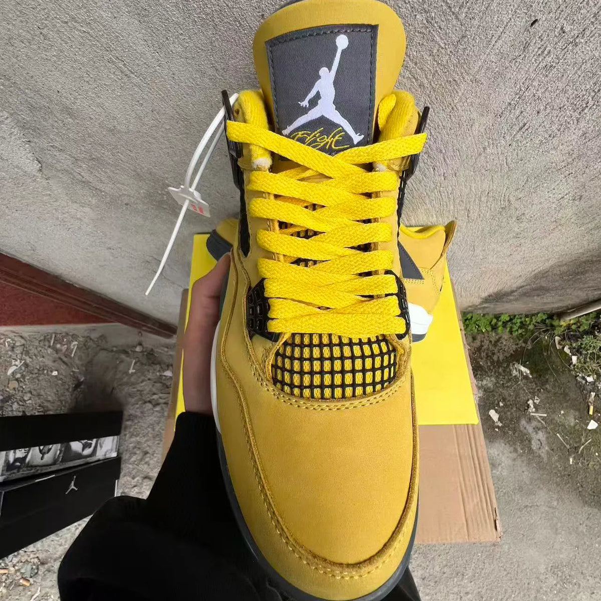 AJ 4 Retro Lightning 2021 Shoes Sneakers - nk0005014 image 13