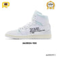 Virgil Abloh Archive x AJ 1 High OG 'Alaska' Shoes Sneakers – nk0004931 image
