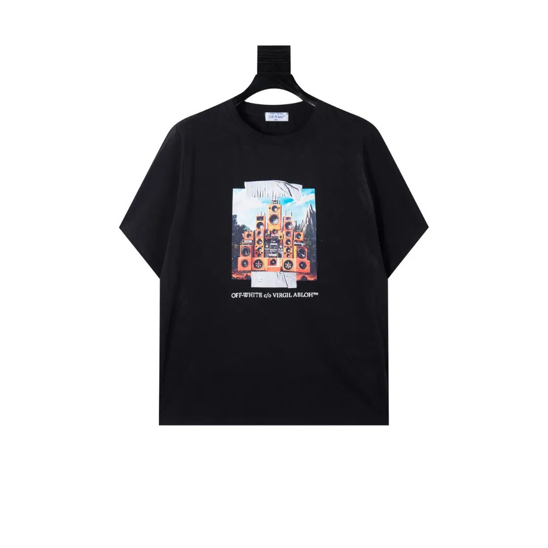 OW Logo Print T-Shirt - OW0030 image 0