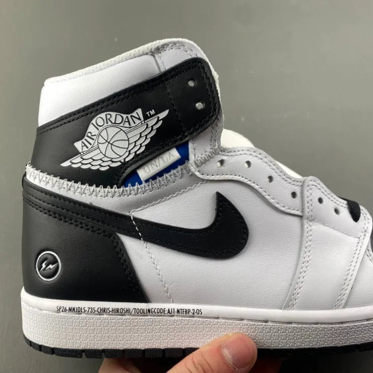 Fragment x Union LA x AJ 1 High OG Black White Shoes Sneakers – nk0004747 image 17