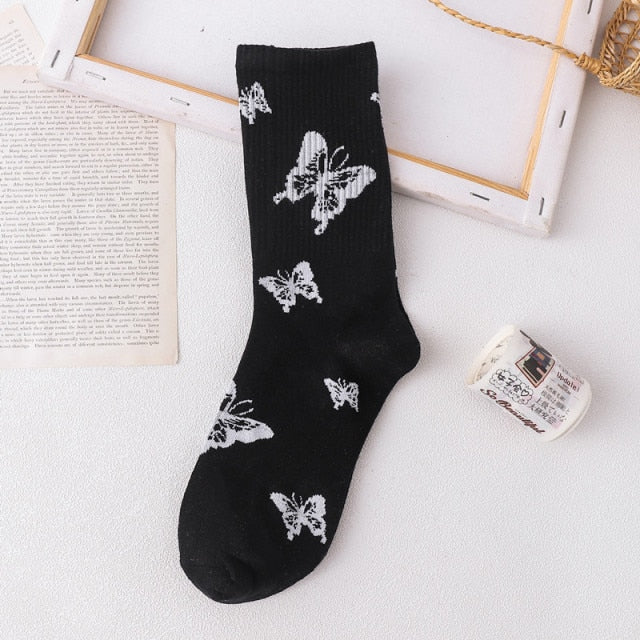 Men Socks Cotton Cartoon Pattern image 32