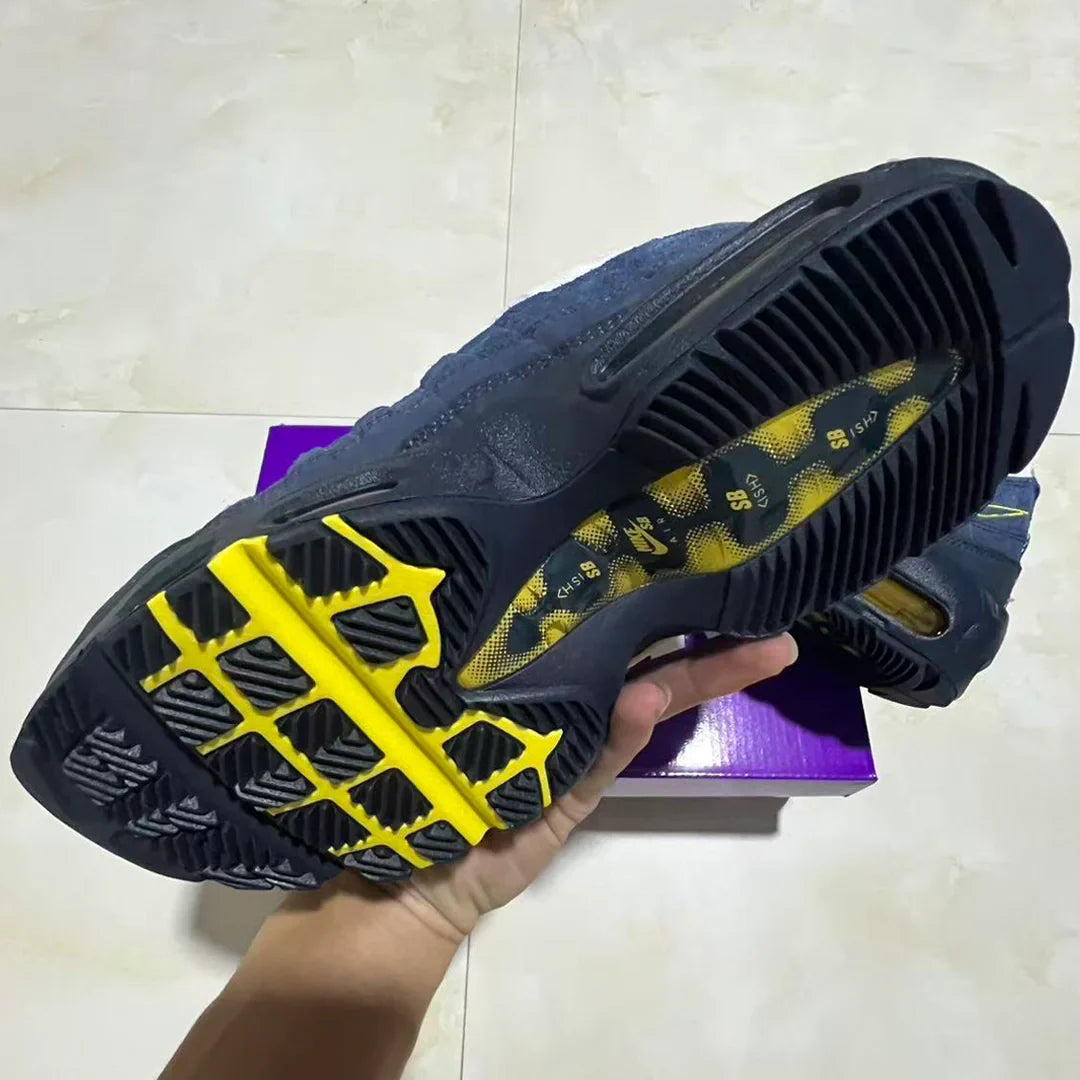Eric Koston x AM 95 SB Obsidian Speed Yellow Shoes Sneakers - nk0004600 image 7