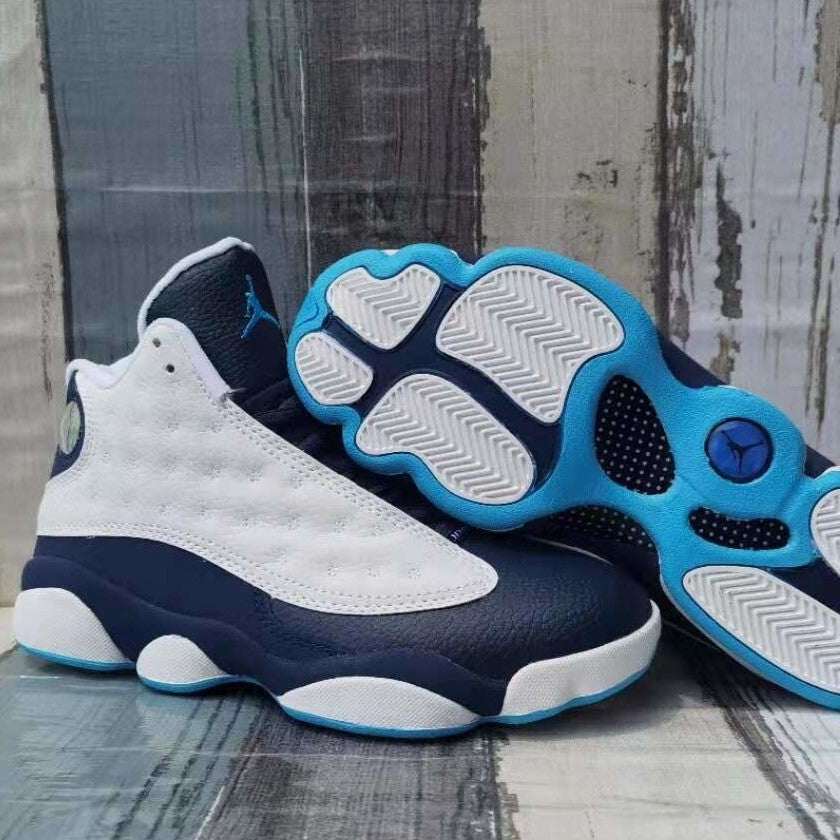 AJ 13 Retro White Obsidian Powder Blue Shoes Sneakers - nk0001386 image 5