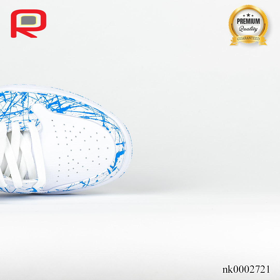 AJ 1 UNC Pollocks Edition Custom Shoes Sneakers - nk0002721 image 3