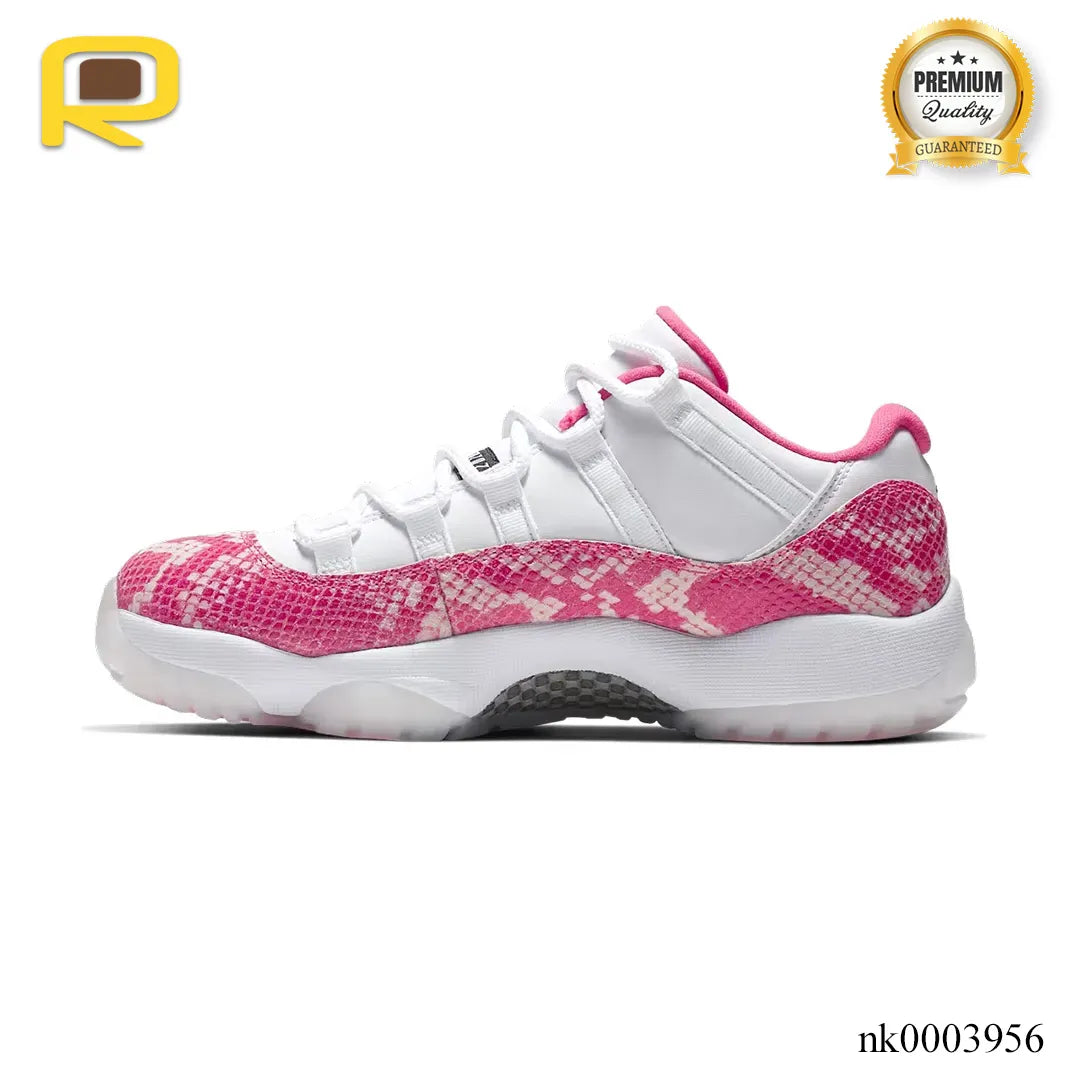 AJ 11 Low Pink Snakeskin Shoes Sneakers - nk0003956 image 1