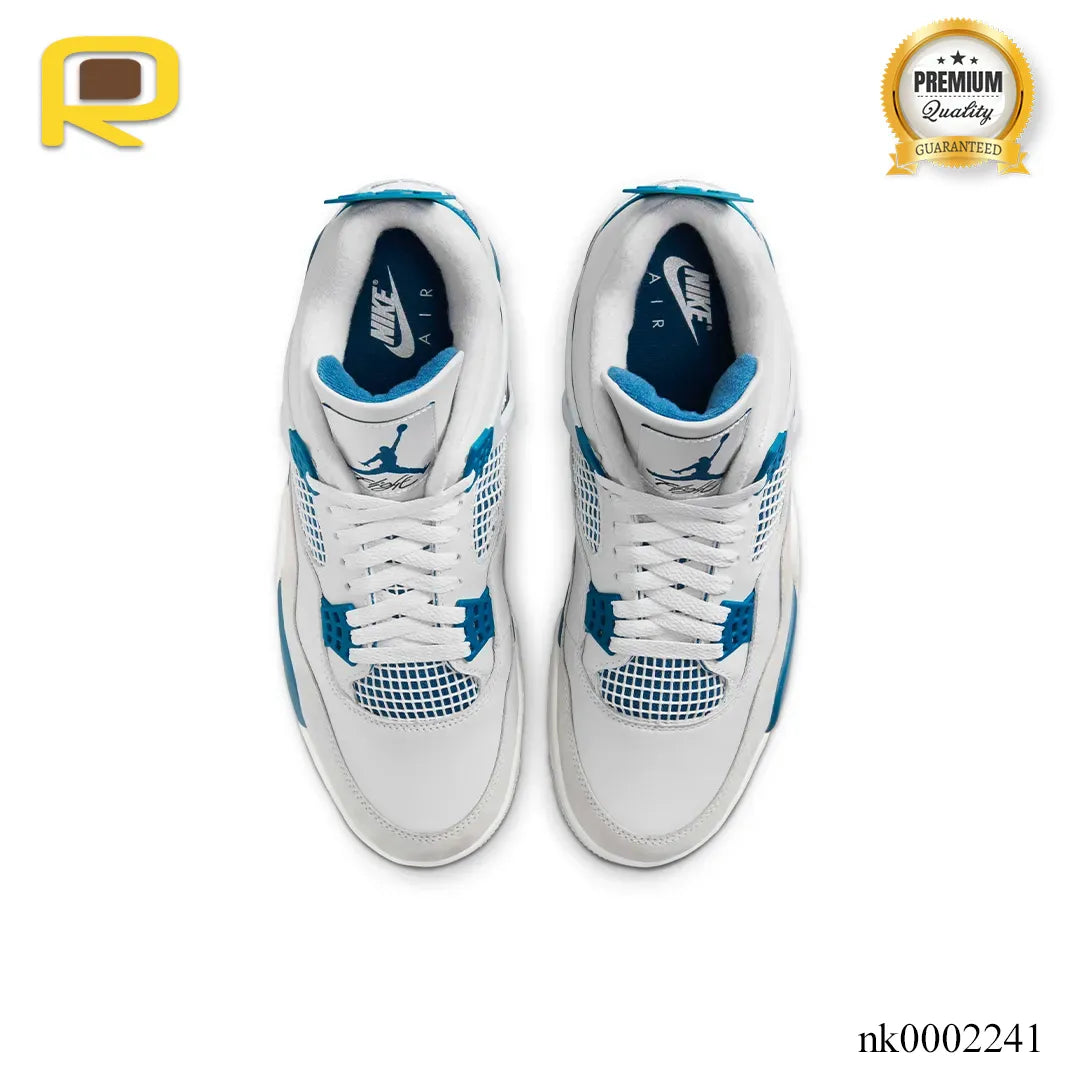 AJ 4 Retro Military Blue Shoes Sneakers - nk0002241 image 3