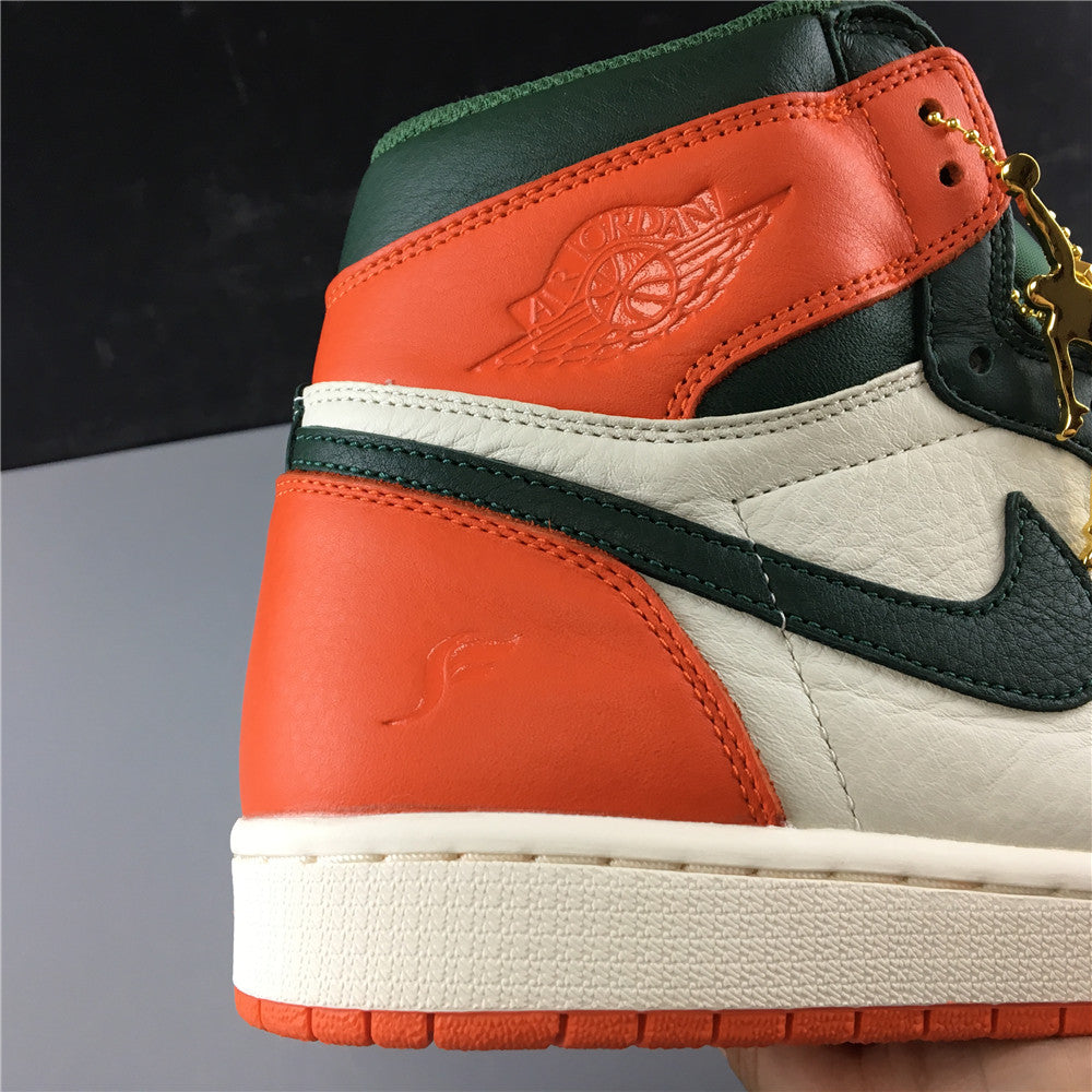 AJ 1 Retro High SoleFly Art Basel Sail Shoes Sneakers - nk0000173 image 14