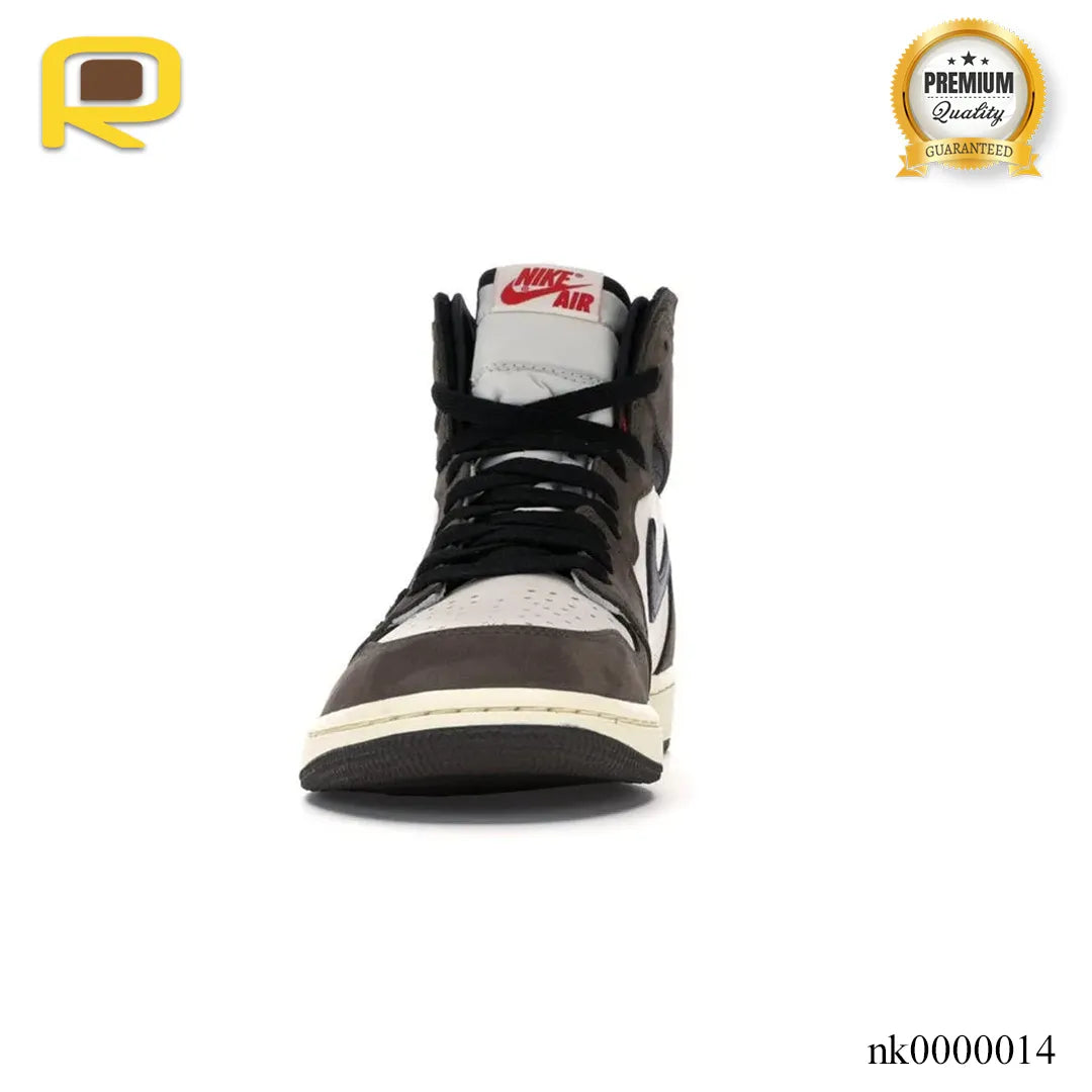 Travis Scott x AJ 1 High OG Mocha Shoes Sneakers – nk0000014 image 3