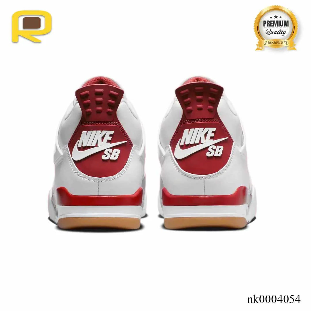 AJ 4 SB Varsity Red Shoes Sneakers - nk0004054 image 3