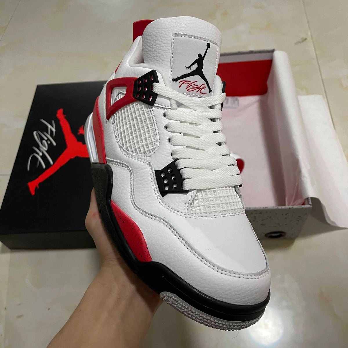 AJ 4 Red Cement 2023 Shoes Sneakers - nk0002988 image 5