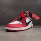 OW x AJ 1 High Chicago Shoes Sneakers – nk000011 image 6