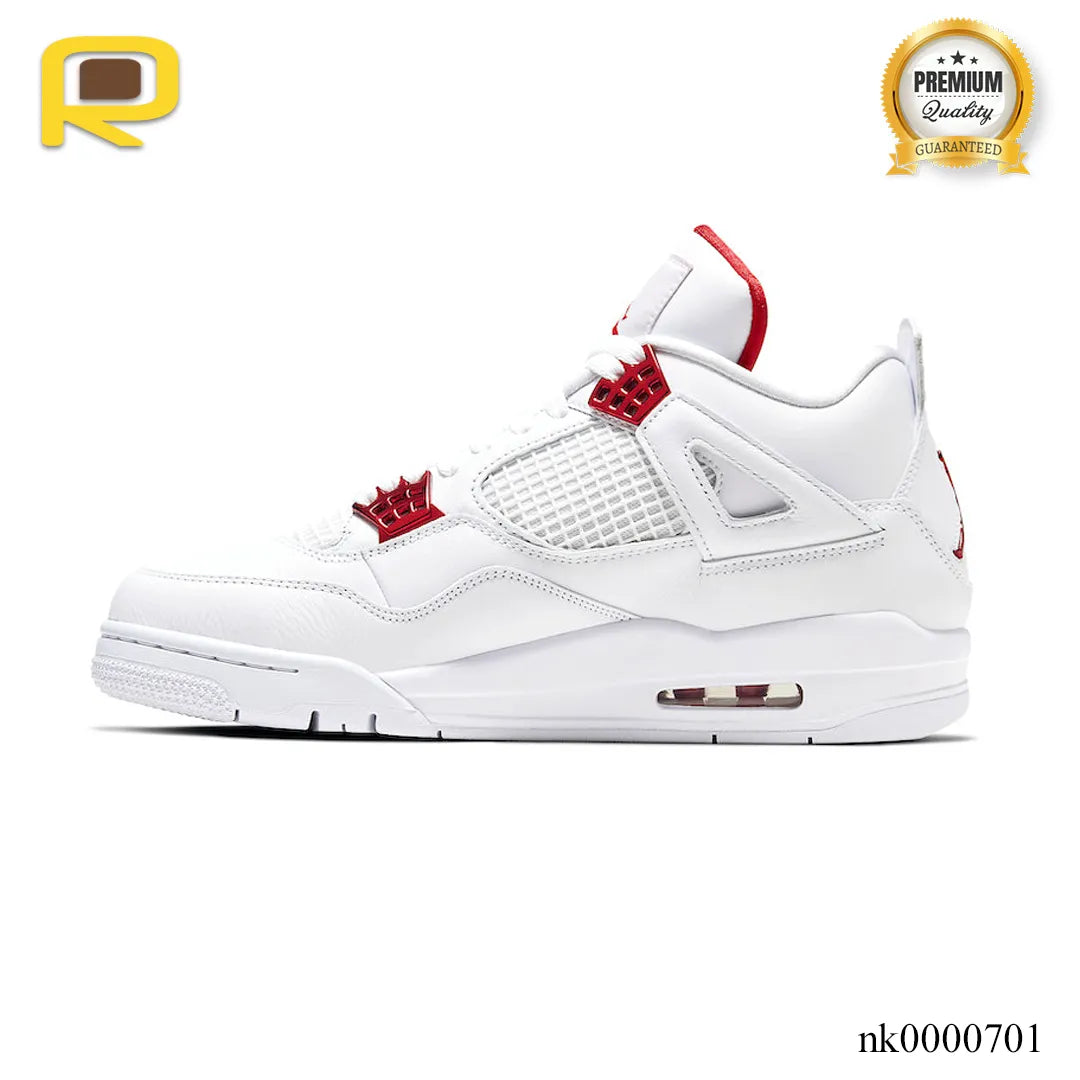 AJ 4 Retro Metallic Red Shoes Sneakers - nk0000701 image 1