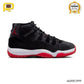 AJ 11 Bred Velvet Shoes Sneakers - nk0003899 image 0