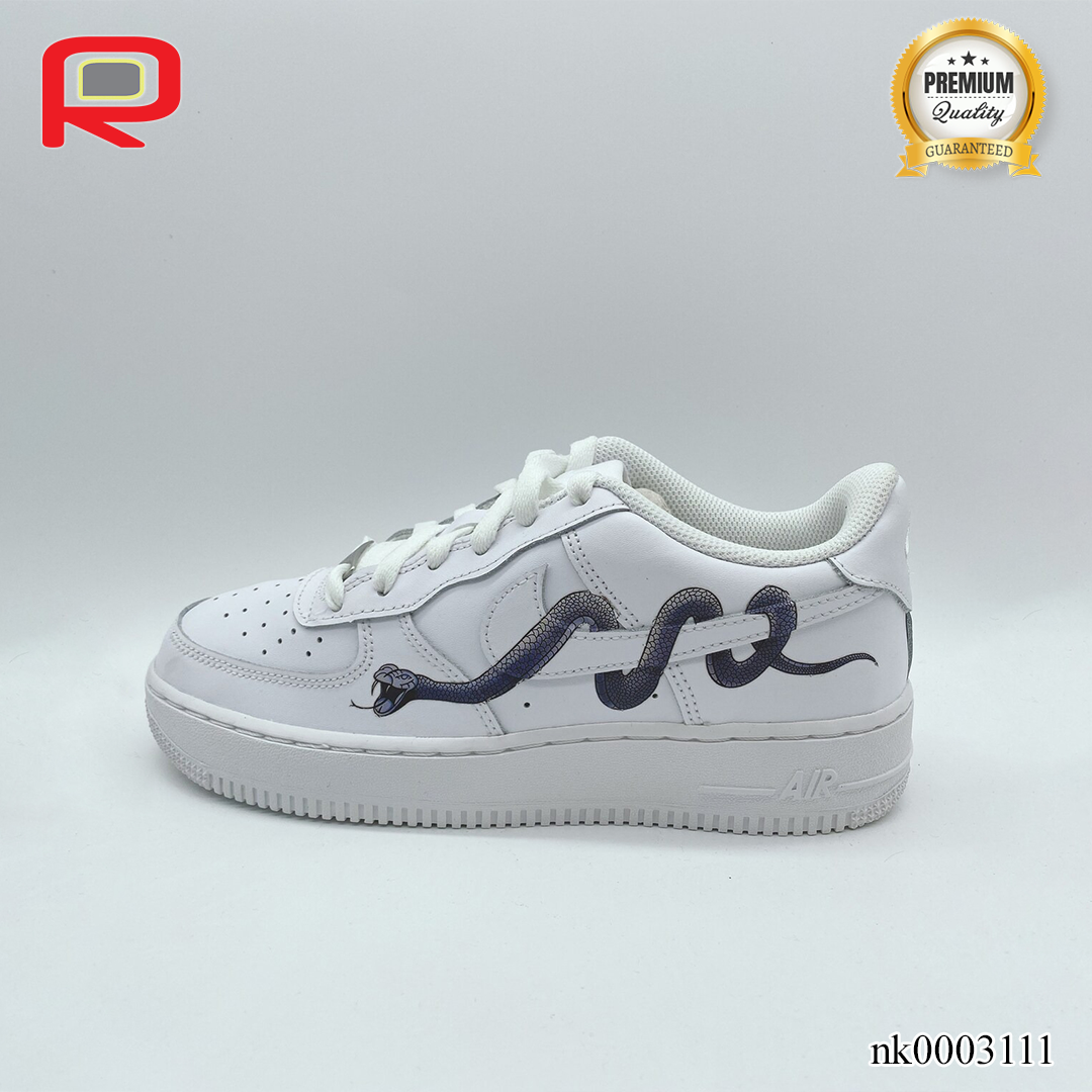 AF 1 "Snake" Custom Shoes Sneakers - nk0003111 image 2